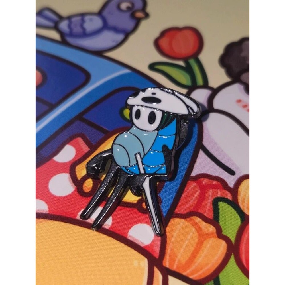 Hollow Knight anime Steam video game pop culture enamel pin